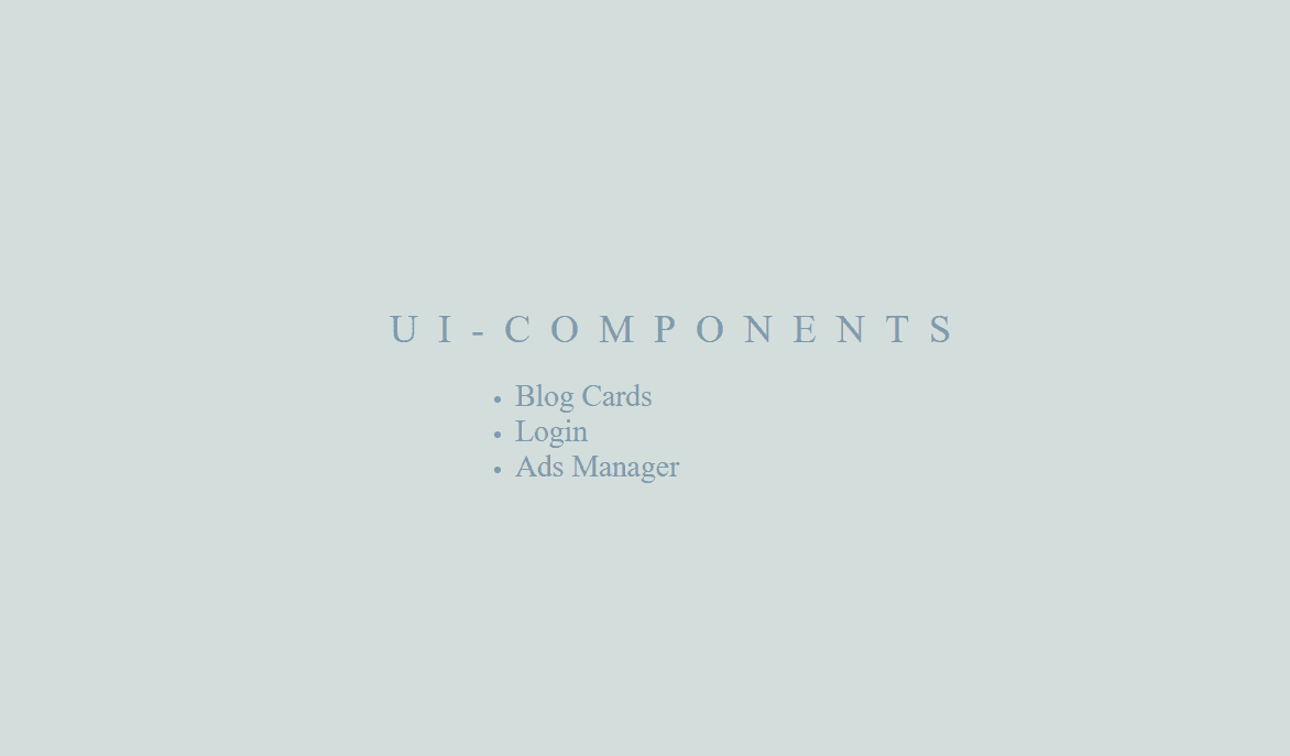 UI-Components